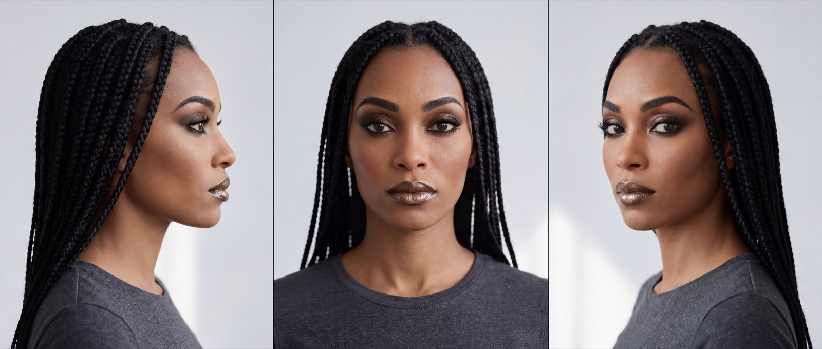 Look 02 · Smoky Eye · Metallic Lip