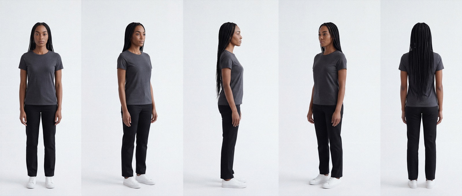 Character Sheet — Full Body Angles